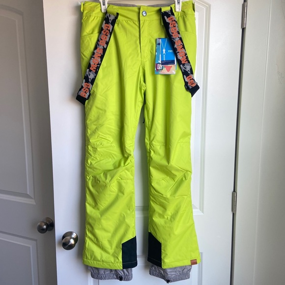 gsou Pants - NWT GSOU Snow Pants with Suspenders